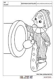 andy-pandy boyama sayfaları